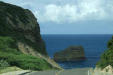 National Park Monte Cristi mit Felsen am El Morro