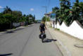 Fahrt auf der Hauptstraße von Cabarete